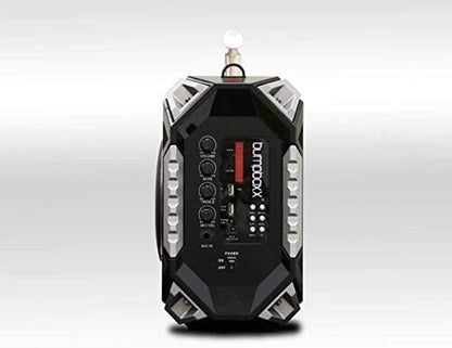 Bluetooth Boombox Flare6 NYC Graffiti | Retro Boombox with Bluetooth Speaker | Includes Rechargeable Lithium Battery, Carrying Strap & Remote | Quality Loud Sound with Bass